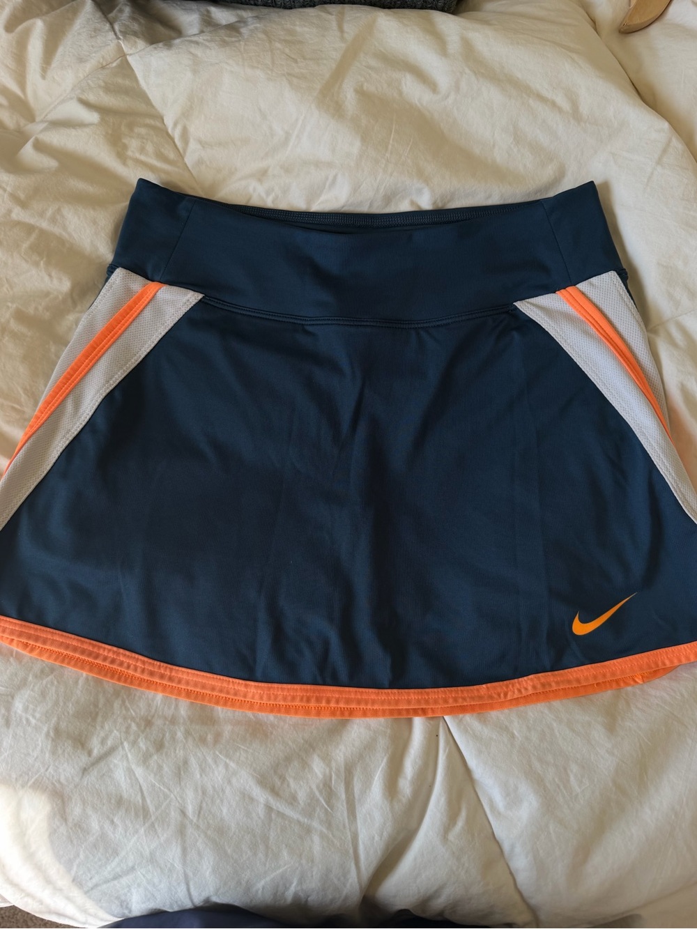 Small Nike Navy Athletic Tennis skirt with shorts